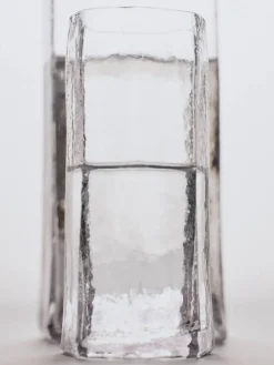 2 verres tall en verre recyclé soufflé à la bouche Kiru - Ferm Living