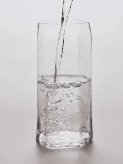 2 verres tall en verre recyclé soufflé à la bouche Kiru - Ferm Living