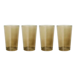 Verres à thé Mud Brown (lot de 4) - - HKLIVING