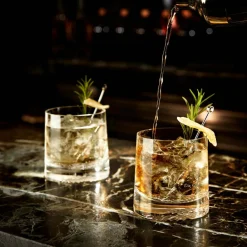 2 Verres à whisky en cristal sans plomb 26 Cl Alba Sof - Nude Glass