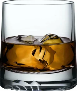 2 Verres à whisky en cristal sans plomb 26 Cl Alba Sof - Nude Glass