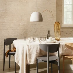 4 Verres XXS style verrine en verre gris fumé Ripple - Ferm living