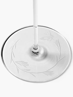 Verre à vin rouge en verre transparent 10x26,5cm 78cl Libellule - Serax