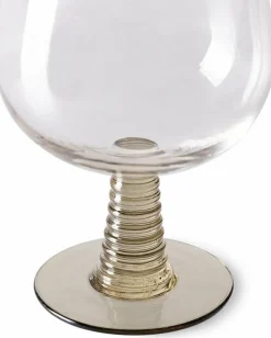 Verre à vin Swirl Low Green - HKLIVING