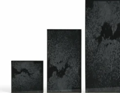 Vide-poche rectangulaire en miroir Charcoal - Ethnicraft Accessories