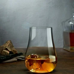 Vintage Set de 4 verres à whisky - Nude Glass