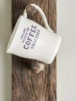 Wendy Cup White Stoneware - Bloomingville